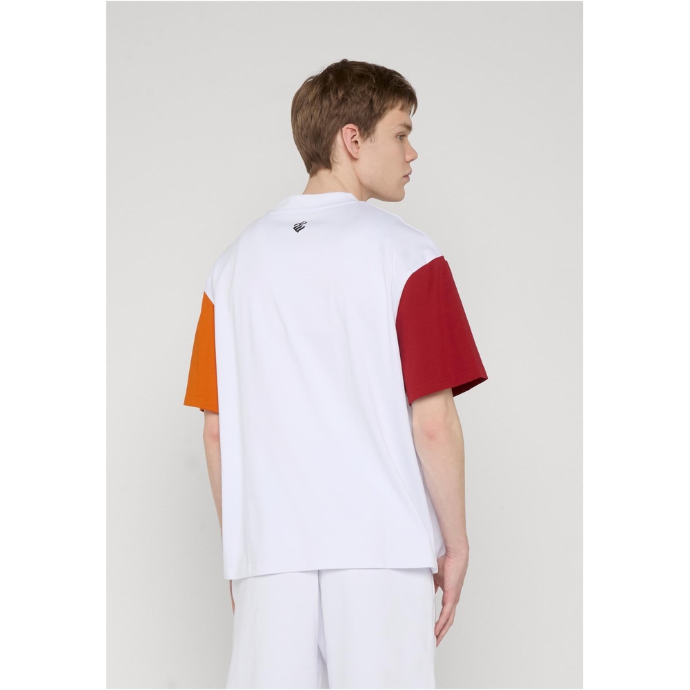 Rocawear - Colored Herren TShirt - Weiß/Rot